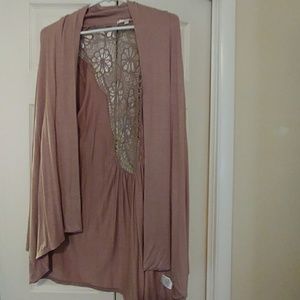 Brown Cover up 2XL